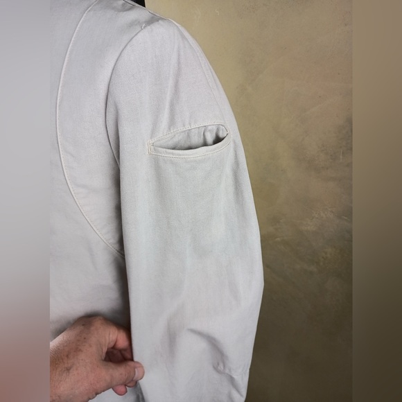 Nice Collective Beige Tailored Cotton Jacket - XL - Picture 6 of 9